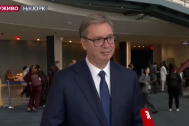 "VAŽNO JE DA RAZGOVARAMO SA ŠTO VEĆIM BROJEM LJUDI!" Vučić se obratio iz Njujorka: Sa Kajom Kalas sam pričao o generalu Mladiću i situaciji na KiM!