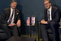 VAŽAN SUSRET U NJUJORKU! Predsednik Vučić se sastao sa Kristoferom Landauom