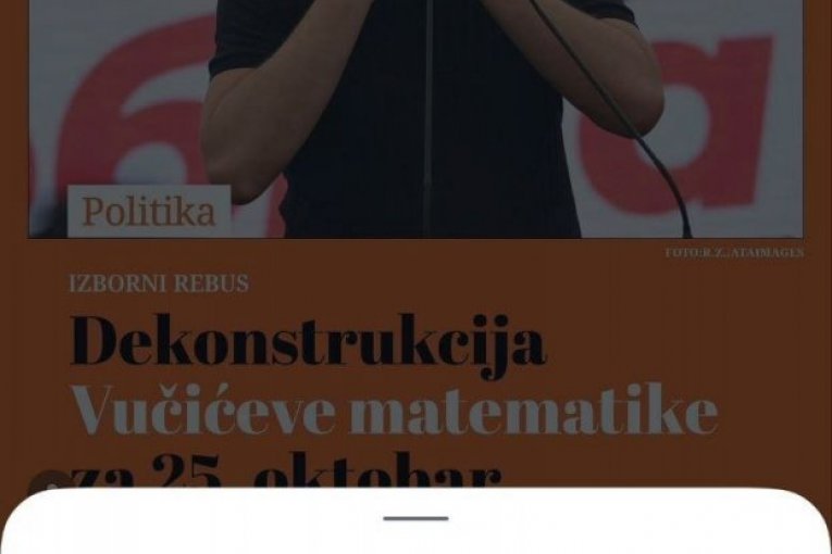 Tekst u Radaru
