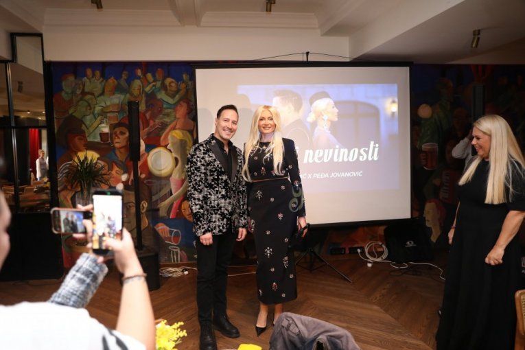 Slađa Mandić i Peđa Jovanović
