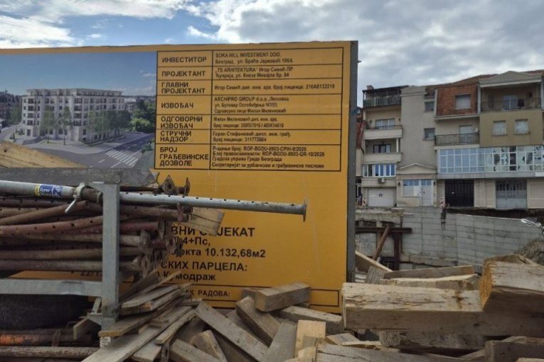 Jutro nakon obrušavanja u Vojvode Vlahovića