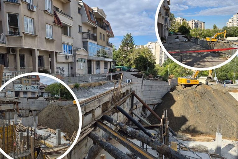 Jutro nakon obrušavanja u Vojvode Vlahovića