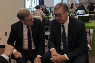 "VAŽAN I SADRŽAJAN RAZGOVOR O ODNOSIMA SRBIJE I NEMAČKE!" Predsednik se u Njujorku sastao sa Vadefulom