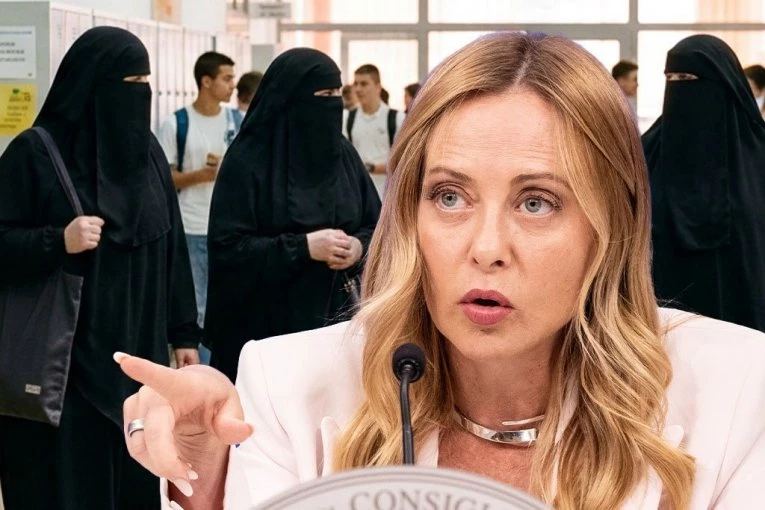 BURKE I NIKABI ZABRANJENI U ITALIJANSKIM ŠKOLAMA! Meloni objasnila zašto je DONETA odluka, uvodi se i NOVI LIMIT za učenike! (VIDEO)