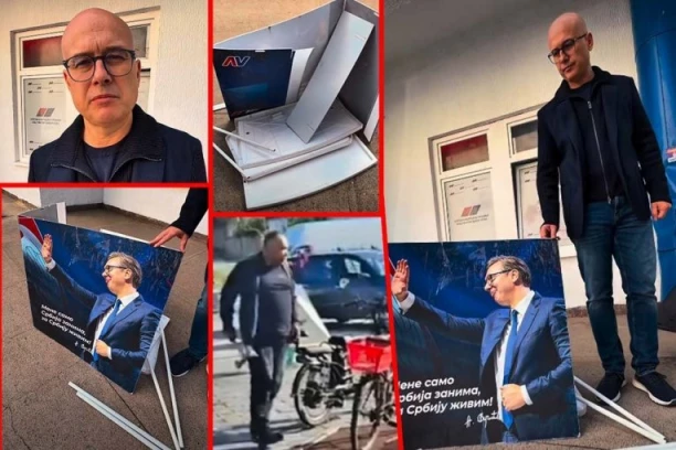 "ŠTAND SEKIROM MOGU DA SLOME, IDEOLOGIJU NE MOGU!" Vučević u Kuli nakon napada blokadera (VIDEO)