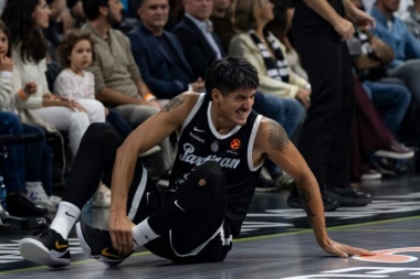 Veliki udarac za Partizan: Poznato koliko će Derek Vilis biti van terena