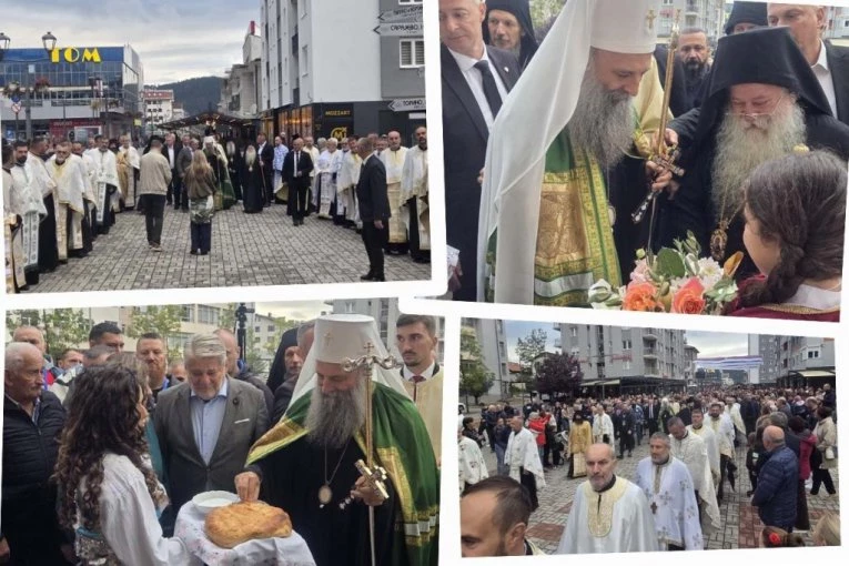 “NEMA MI DRAŽEG PUTA NEGO PUTA U REPUBLIKU SRPSKU”: Patrijarh Porfirije svečano dočekan na Palama (FOTO)