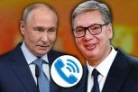 VUČIĆ RAZGOVARAO SA PUTINOM! Lideri Srbije i Rusije o važnim temama: "Nadamo se rešenju..."