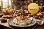 STARINSKI SRPSKI PRILOG KOJI SVAKI OBROK PRETVARA U PRAVU GOZBU: Belolučnik od sira, oraha i pečenog luka