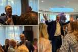 VUČIĆ KAKVOG DO SADA NISTE VIDELI! Predsednik zapevao "Vidovdan", pa se od saradnika u Predsedništvu oprostio uz čuvenu pesmu "A sad adio"! (VIDEO)
