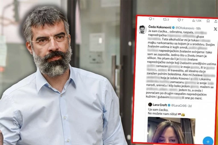 OVAKVE UVREDE I PSOVKE NISTE VIDELI! Blokaderski advokat Čeda Kokanović brutalno izvređao žene! (FOTO)