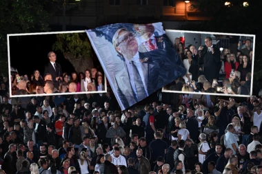 "POZIVAM VAS DA IH POBEDIMO UBEDLJIVIJE NEGO IKAD!" VUČIĆ SE OBRATIO ISPRED PREDSEDNIŠTVA: Ogroman broj naroda se okupio: "Od sutra sam jedan od vas"