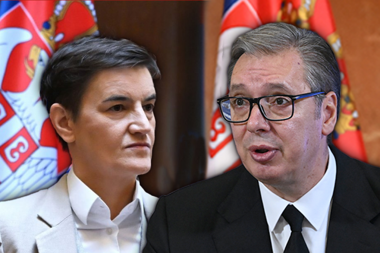 Ana Brnabić i Vučić