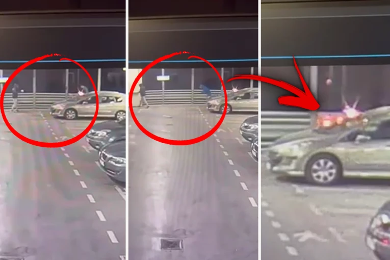 BUKTI U GARAŽI NA OBILIĆEVOM VENCU! Sumnja se da je požar sabotaža, kamera uhvatila počinioce na delu, vatra počela da GUTA I DRUGE SPRATOVE (VIDEO)