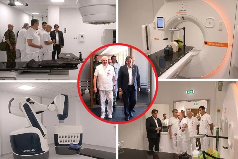 MINISTAR GAŠIĆ OBIŠAO VMA: Nastavak ulaganja u savremenu opremu i unapređenje uslova lečenja pacijenata (FOTO)