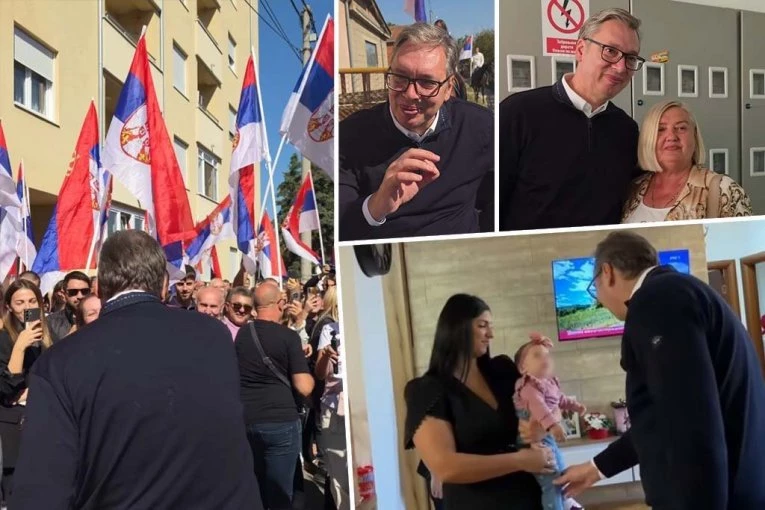 KAKAV DOČEK ZA VUČIĆA U POŽAREVCU! Ovako se bori za Srbiju!