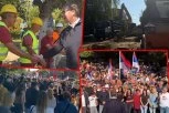 "ŽIVOT DAJE, GLAVU DAJE, AL' NA DUEL I DEBATU NI ZA ŽIVU GLAVU" Vučić u Velikom Gradištu: Kao da krokodili i ajkule iskaču tamo u studiju