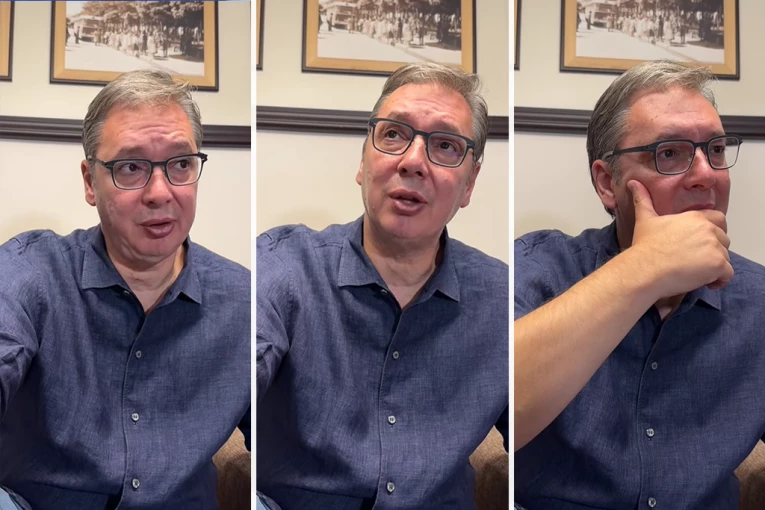 VUČIĆ SE OBRAĆA NA FEJSBUKU I TIKTOKU: Vreme je za borbu!