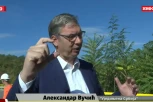 VUČIĆ NASTAVLJA BITKU ZA SRBIJU! Obilazi radove na putu Brestovac-Selište: Ovo je detaljan program posete!