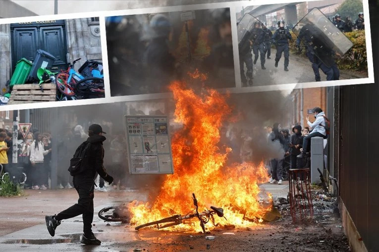FRANCUSKA NA NOGAMA ZBOG ŠTRAJKA! Više od 150 protesta širom zemlje, na ulicama nastavnici, lekari, vatrogasci i prevoznici! (FOTO)