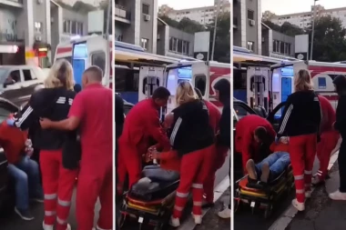 UŽASNO NASILJE BLOKADERA! Gurnuo deku (81) pod vozilo u pokretu u Mirjevu - oglasio se SNS Beograd (VIDEO)
