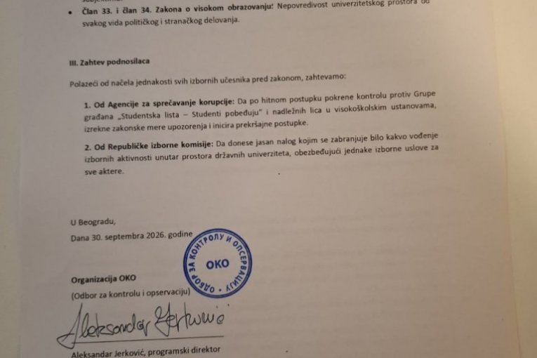 Prijave protiv Ilije Srdanovića