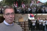 "U ARENI ĆE BITI SVI U BELOM, STIŽE GOST IZNENAĐENJA!" Vučić: Sinoć je jedan magarac krvnički udario ženu - takav ne može da vodi državu!
