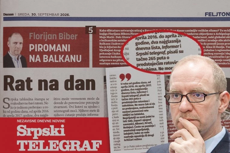 NAPAO NAS NAJVEĆI MRZITELJ SRBA! Hvala gospodine Biber, vaša mržnja nam je besplatna reklama