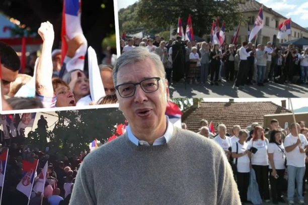NA 'IGNOR' JE STAVIO NAROD, NE MENE! Vučić: Ja molim narod za podršku jer ja hoću da se borim za narod i neću da odlučuje bilo ko spolja!