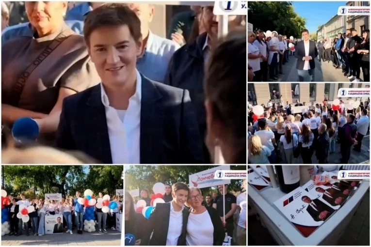 "NE NASEDAMO NA PROVOKACIJE, NE ŽELIMO NASILJE!" Ana Brnabić iz Pančeva poslala snažnu poruku građanima: Predstavljamo plan za pobedničku Srbiju! (VIDEO)