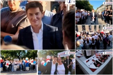 "NE NASEDAMO NA PROVOKACIJE, NE ŽELIMO NASILJE!" Ana Brnabić iz Pančeva poslala snažnu poruku građanima: Predstavljamo plan za pobedničku Srbiju! (VIDEO)
