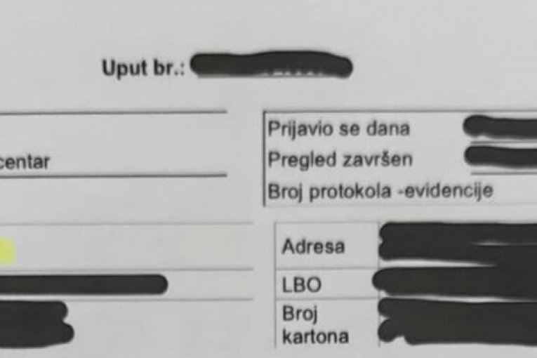 Izveštaj iz Urgentnog centra