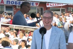 "NISU USPELI DA RASKOMADAJU SRBIJU!" Vučić u Sremskoj Mitrovici poručio: Do konačne pobede! (VIDEO)