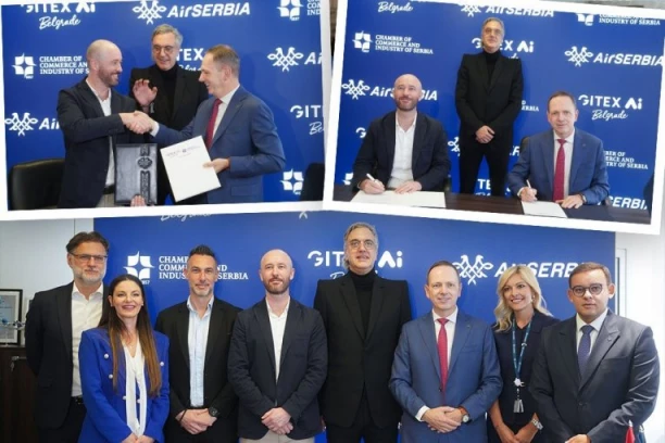ER SRBIJA POSTALA ZVANIČNI PARTNER GIGANTSKOG TEHNOLOŠKOG SAJMA: Potpisan sporazum za GITEX AI Beograd tokom izložbe Ekspo