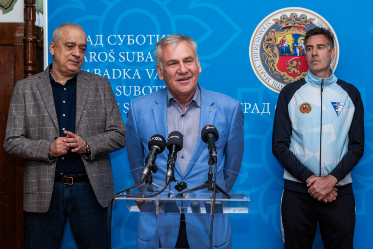 Gradonačelnik Subotice Stevan Bakić sastao se danas, u Gradskoj kući, sa Lanom Virc