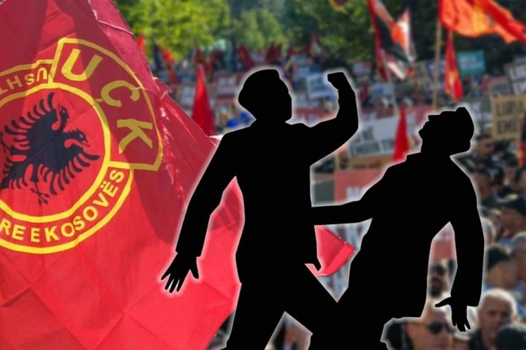 HAOS U PRIŠTINI: Tuča na protestu veterana tzv. OVK, pojavio se snimak MAKLJAŽE!