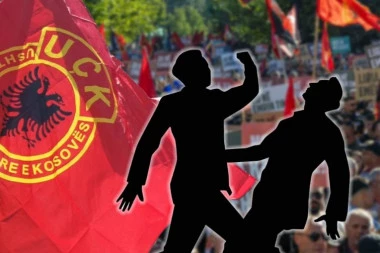 HAOS U PRIŠTINI: Tuča na protestu veterana tzv. OVK, pojavio se snimak MAKLJAŽE!