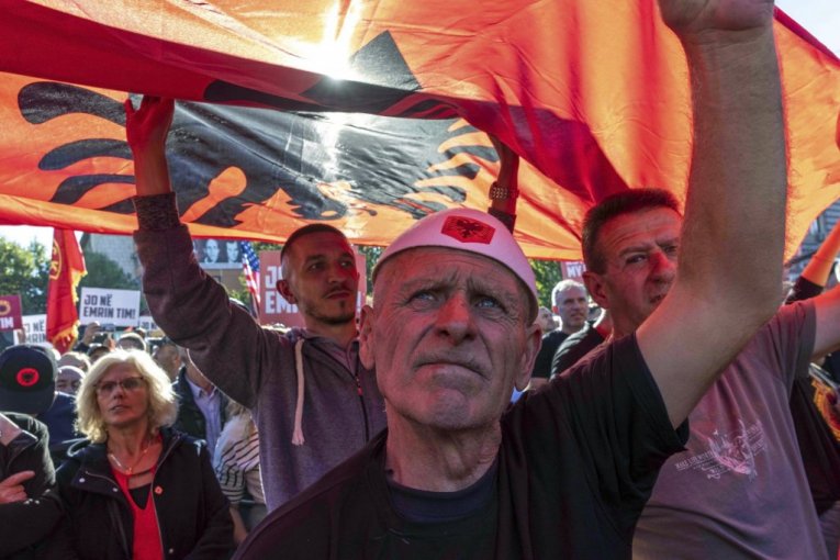 Protest u Prištini