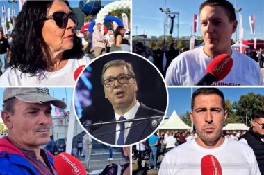 "ZA BOLJE DANAS NAŠE DECE!": Građani iz svih krajeva naše zemlje došli da podrže Ujedinjenu Srbiju: Da imam priliku, Vučiću bih rekla da je najbolji čovek na svetu! (VIDEO)