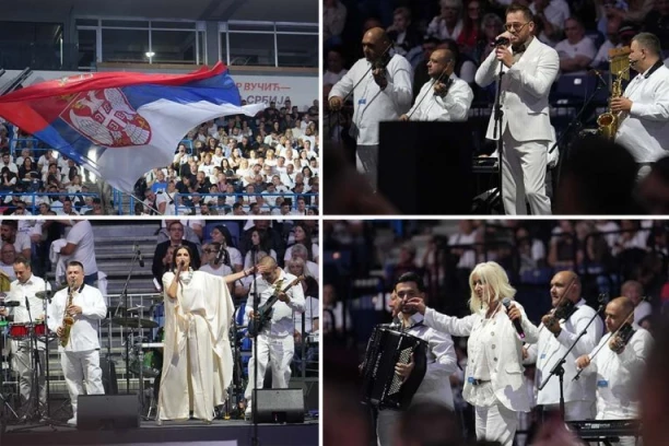 VELIKI SPEKTAKL UJEDINJENE SRBIJE: Lukas, Zmijanac, Mira Škorić, Cakana - najveće muzičke zvezde zapevale pred hiljadama okupljenih građana!