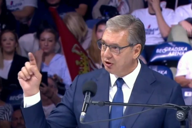"NEĆU DA BUDEM PREMIJER U VLADI TRULIH KOMPROMISA!" Vučić iz prepune Arene najavio tektonske promene: Umesto 31, biće 12 ministara!