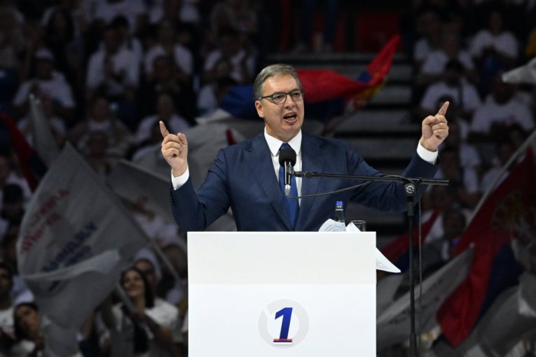 Vučić u Areni