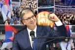 "DA IH POBEDIMO I TO UBEDLJIVO, HVALA VAM NA SVEMU" Vatromet, baklje, ovacije - ovo su MOĆNE reči Aleksandra Vučića, poruka koju ZNA CELA SRBIJA! (FOTO, VIDEO)