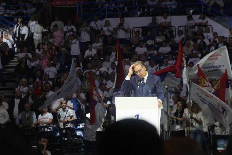Vučić u Areni