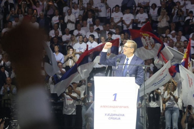 Vučić u Areni