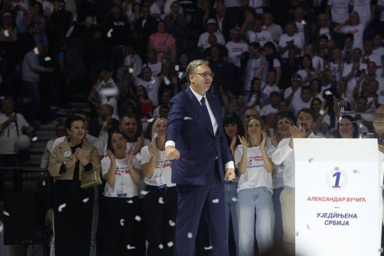 Vučić u Areni