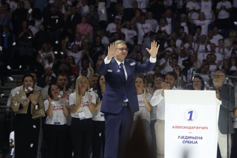 Vučić u Areni