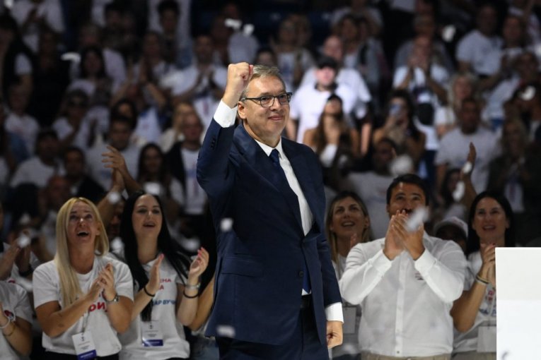 Vučić u Areni