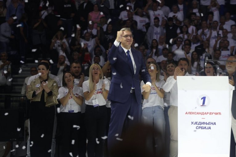 Vučić u Areni