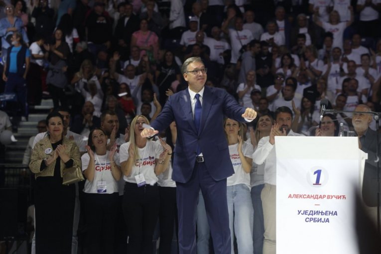 Vučić u Areni
